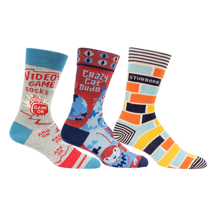 Blue Q Men's Crew Socks